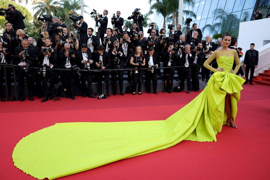 Vestido de Marta Lozano en el Festival de Cannes