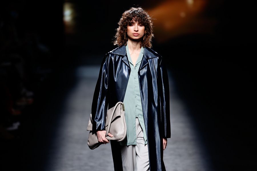 Colección Angel Schlesser Pasarela Cibeles Mercedes-Benz Fashion Week Madrid 2022 in Madrid, on Saturday, 12 March 2022.