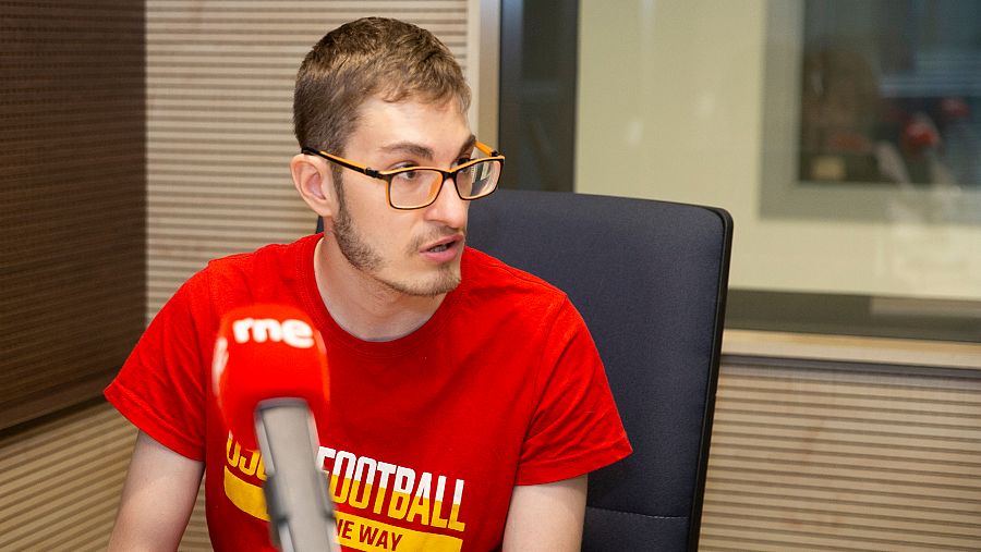 Marcos Garrido, afectado por el Síndrome de Prader-Willi