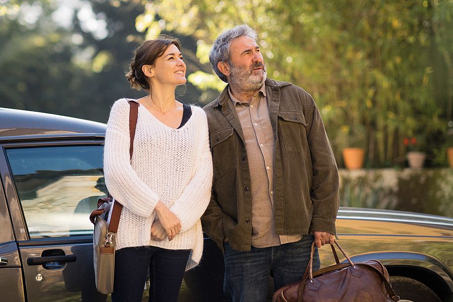 Los protagonistas Marta Nieto y Sergi López