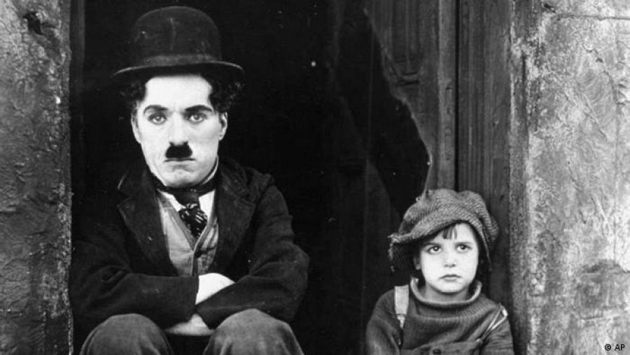 Chaplin en 'El niño'