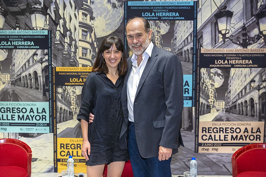 Joaquín Notario y Carolina Lapausa