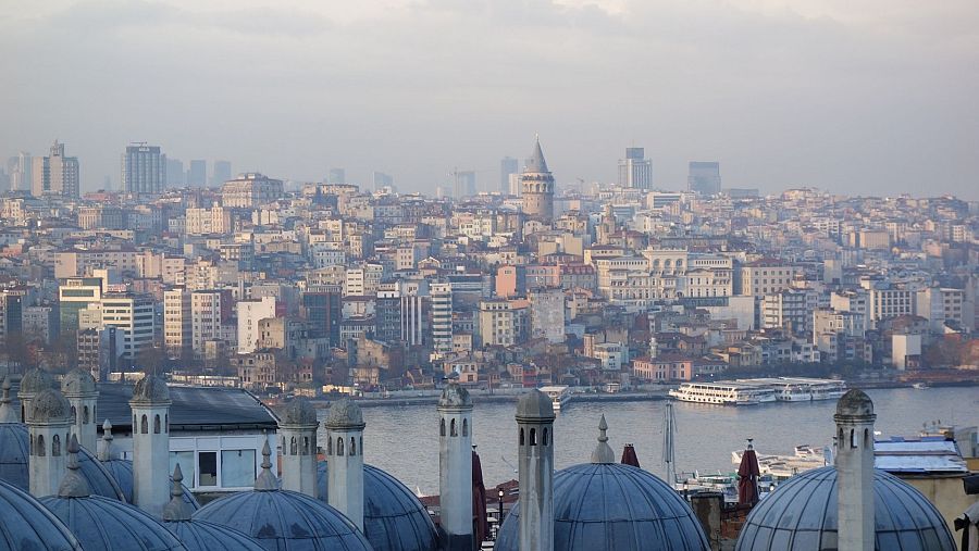 Vistas zona galata