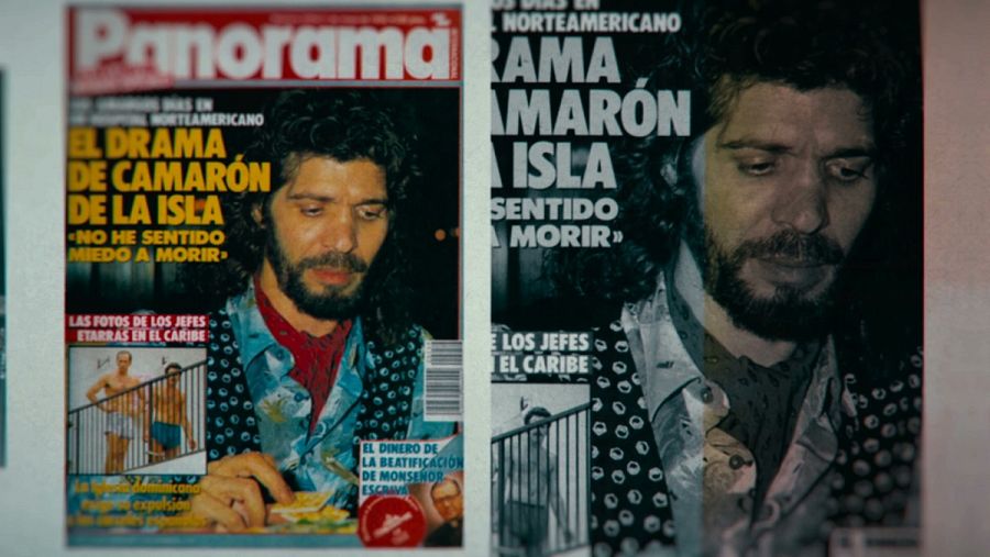 Portada de la revista Panorama con la foto de Camarón hecha por Victoria Iglesias