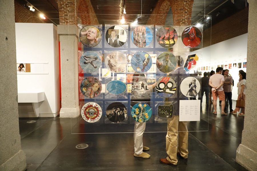 Ejemplares de discos pictóricos