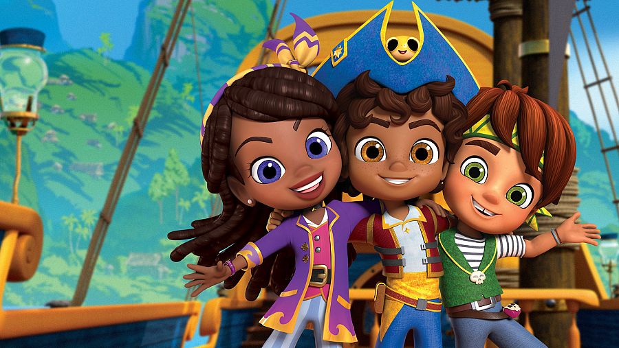 Los protagonistas de 'Santiago de los mares'