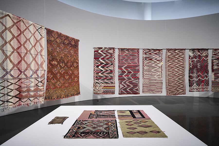 Vistas 'Teresa Lanceta. Tejer como código abierto' (MACBA, 2022)