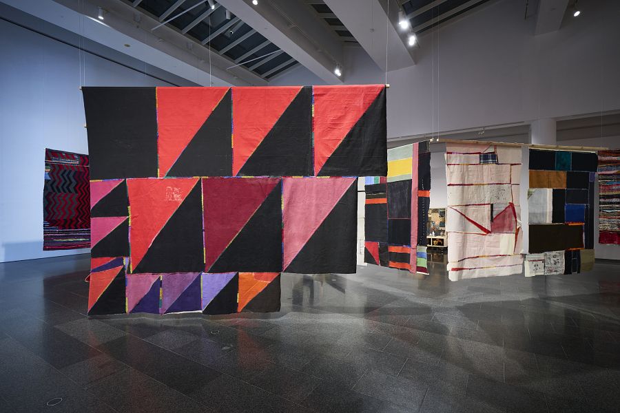 Vistas 'Teresa Lanceta. Tejer como código abierto' (MACBA, 2022)