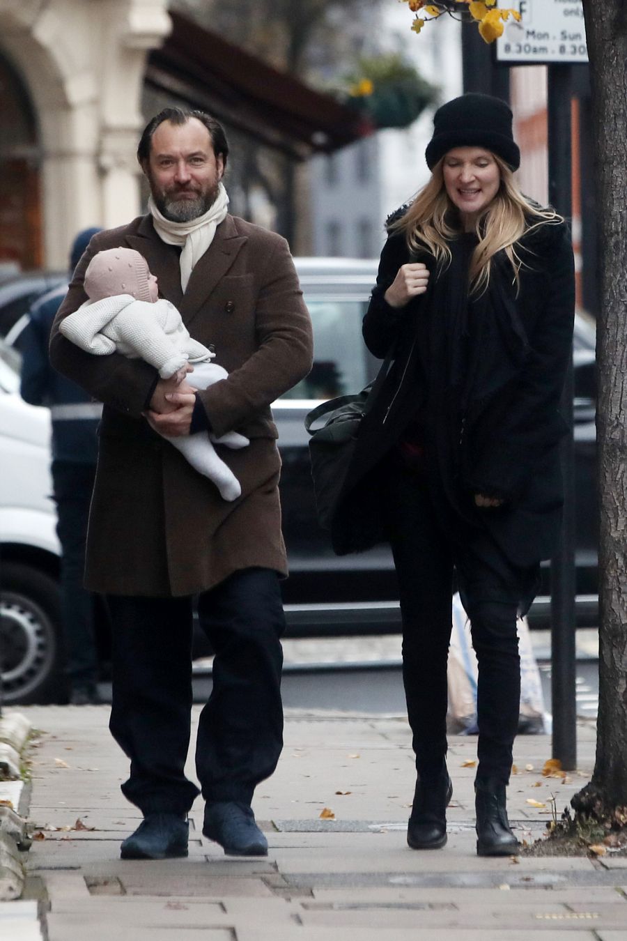 Jude Law y Phillipa Coan, su actual pareja