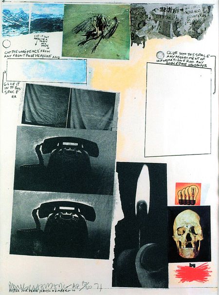 'Peace' (1971), de Robert Rauschenberg