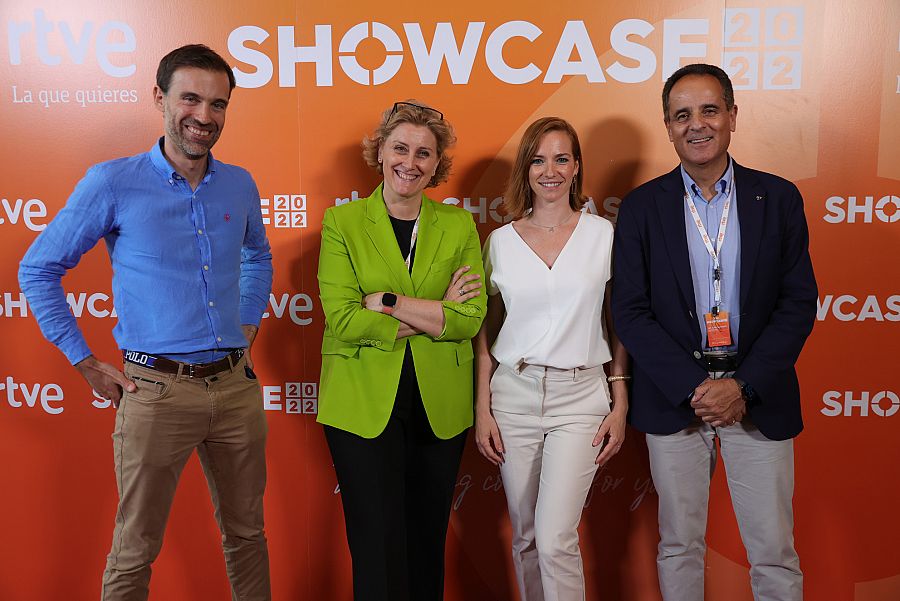 El equipo de la película documental 'ADN Colón. La verdadera historia' en el III Showcase de RTVE