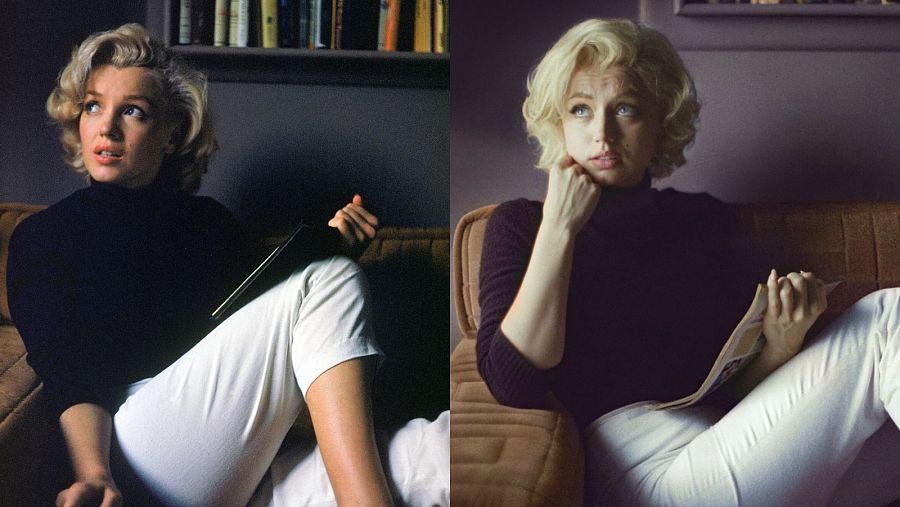 Marilyn Monroe 1953 vs Ana de Armas 2022