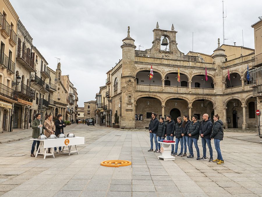 Los aspirantes y el jurado en Ciudad Rodrigo