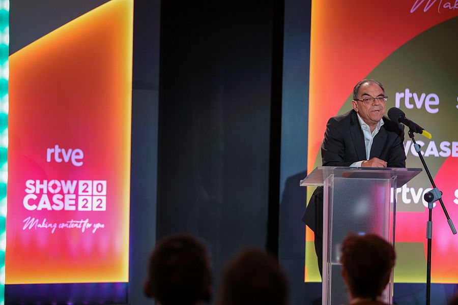 Rodolfo Domínguez, director Comercial de RTVE, en la clausura del III Showcase