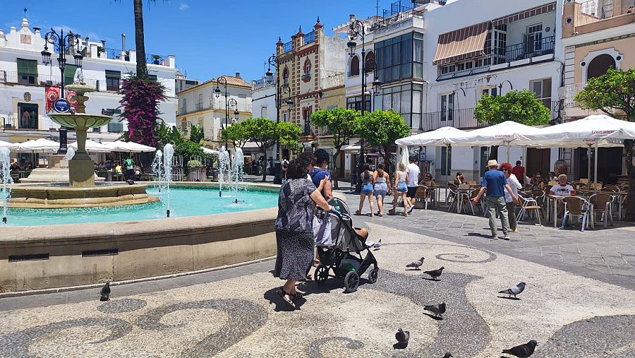 Plaza del Cabildo de Sanlúcar de Barrameda (Cádiz)