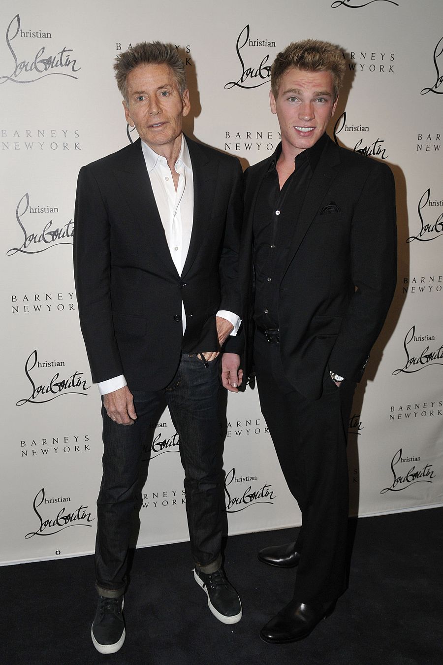 Calvin Klein con Nick Gruber en 2011
