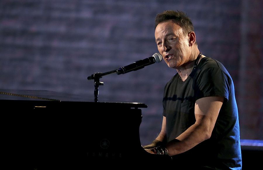 Bruce Springsteen en un concierto en Nueva York