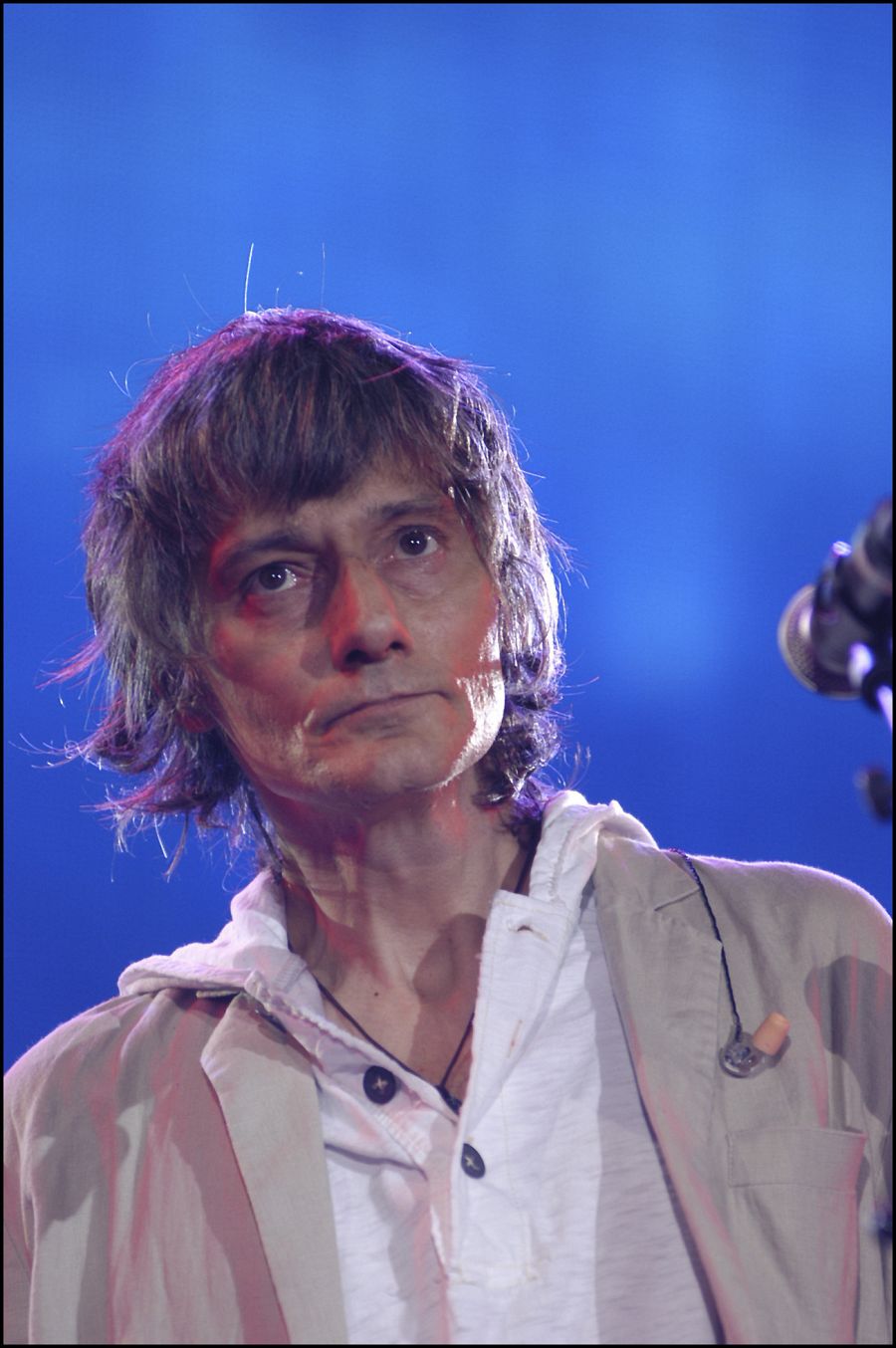 Antonio Vega en uno de sus últimos conciertos