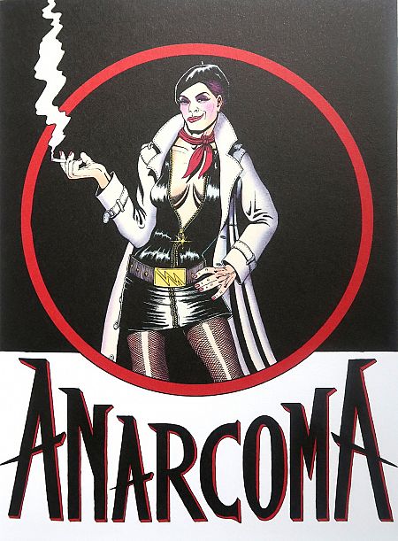 Anarcoma, cómic creado por Nazario