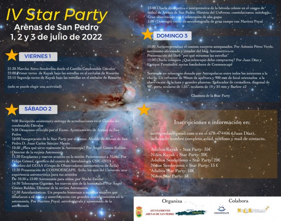 Programa de IV Star Party