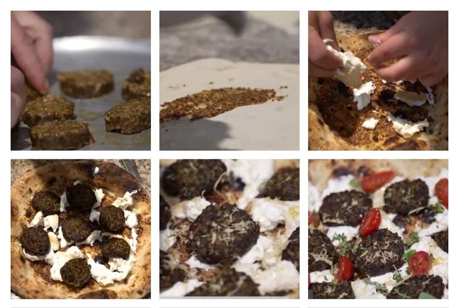 La pizza casi vegana de Gipsy Chef en España Directo