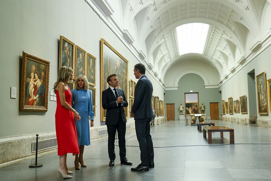 Pedro Sánchez ofrece una cena en el Museo del Prado