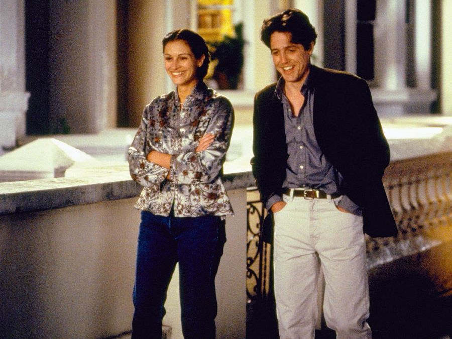 Julia Roberts y Hugh Grant en 'Notting Hill'
