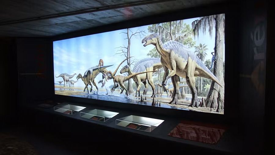 Los últimos dinosaurios de Europa pueden visitarse en el Museo de los Dinosaurios de Arén
