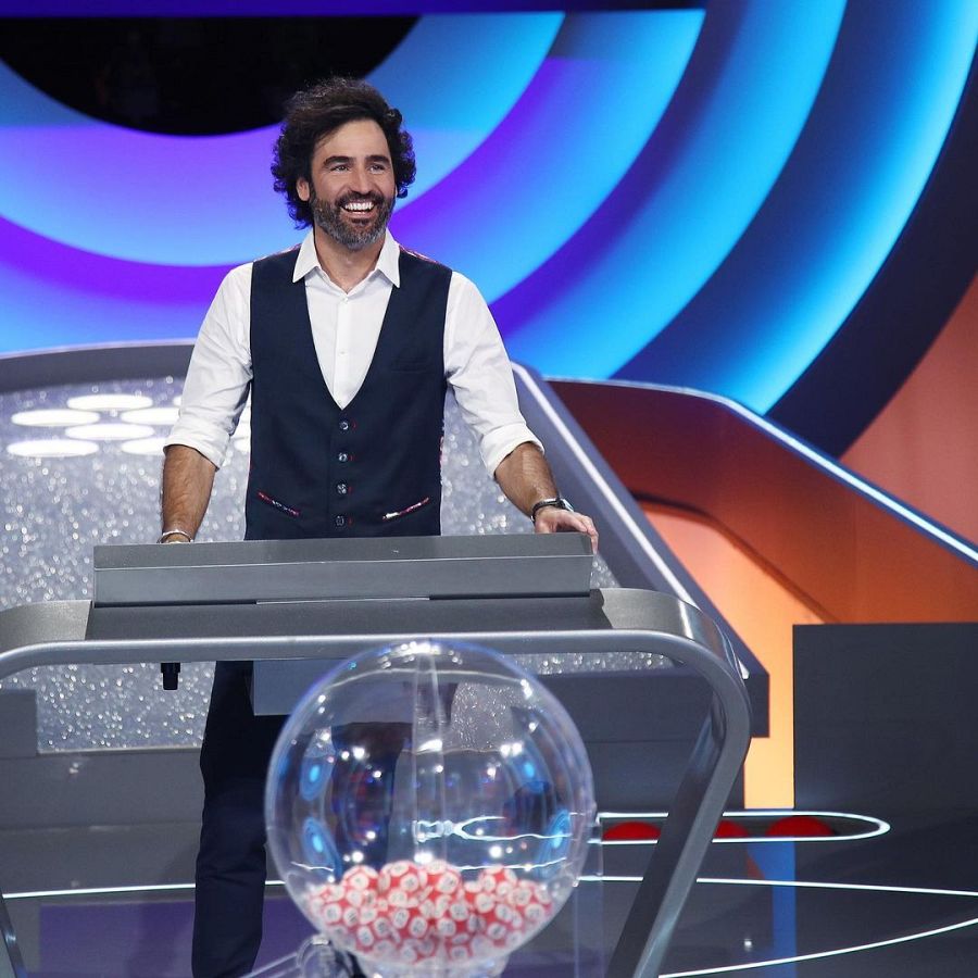 El presentador Raúl Gómez en 'Te ha tocado'