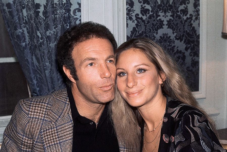 James Caan y Barbra Streisand