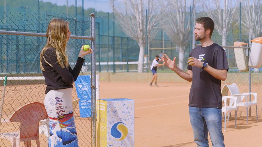 En Manel Risa ens explicarà com reciclen les pilotes de tennis