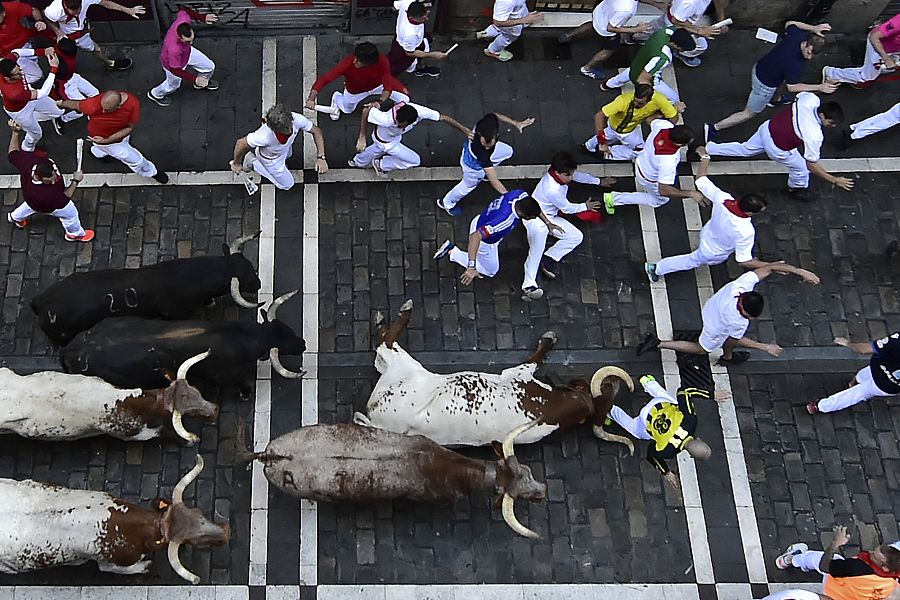 Spain Running of the Bulls