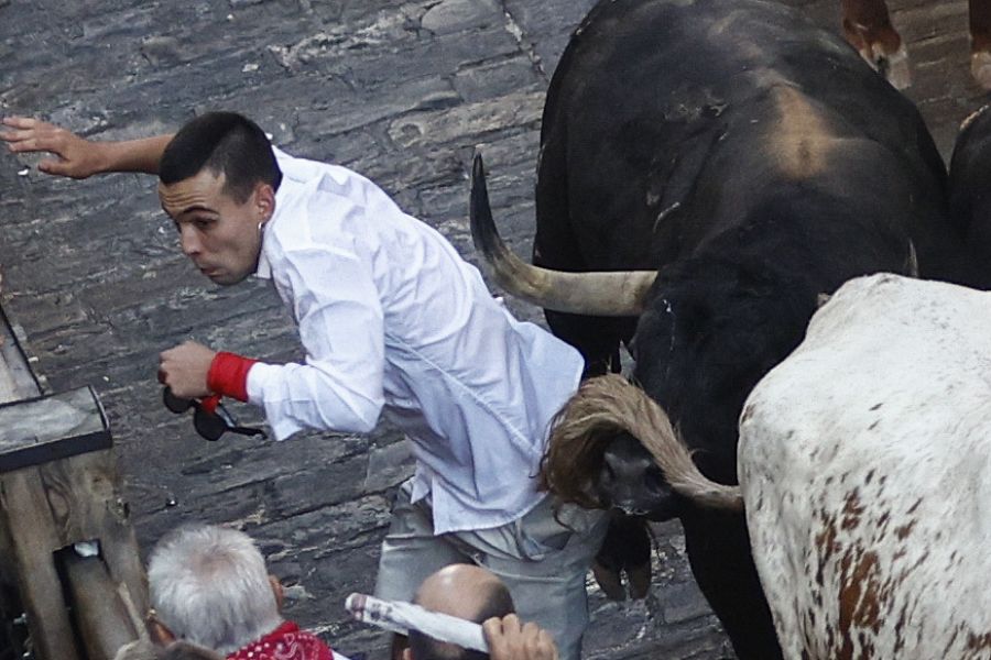 Cuarto encierro de las fiestas de San Fermín