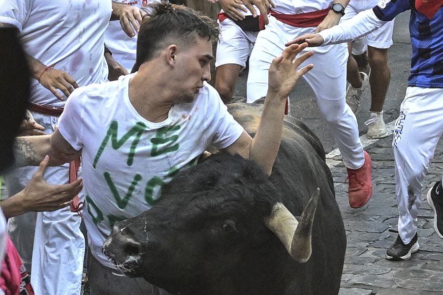 Cuarto encierro de las fiestas de San Fermín