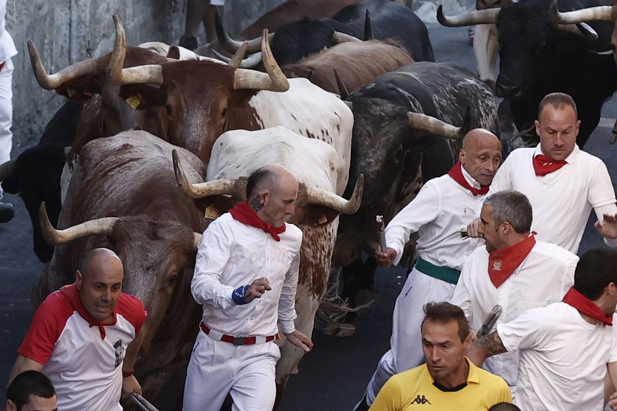 Cuarto encierro de las fiestas de San Fermín