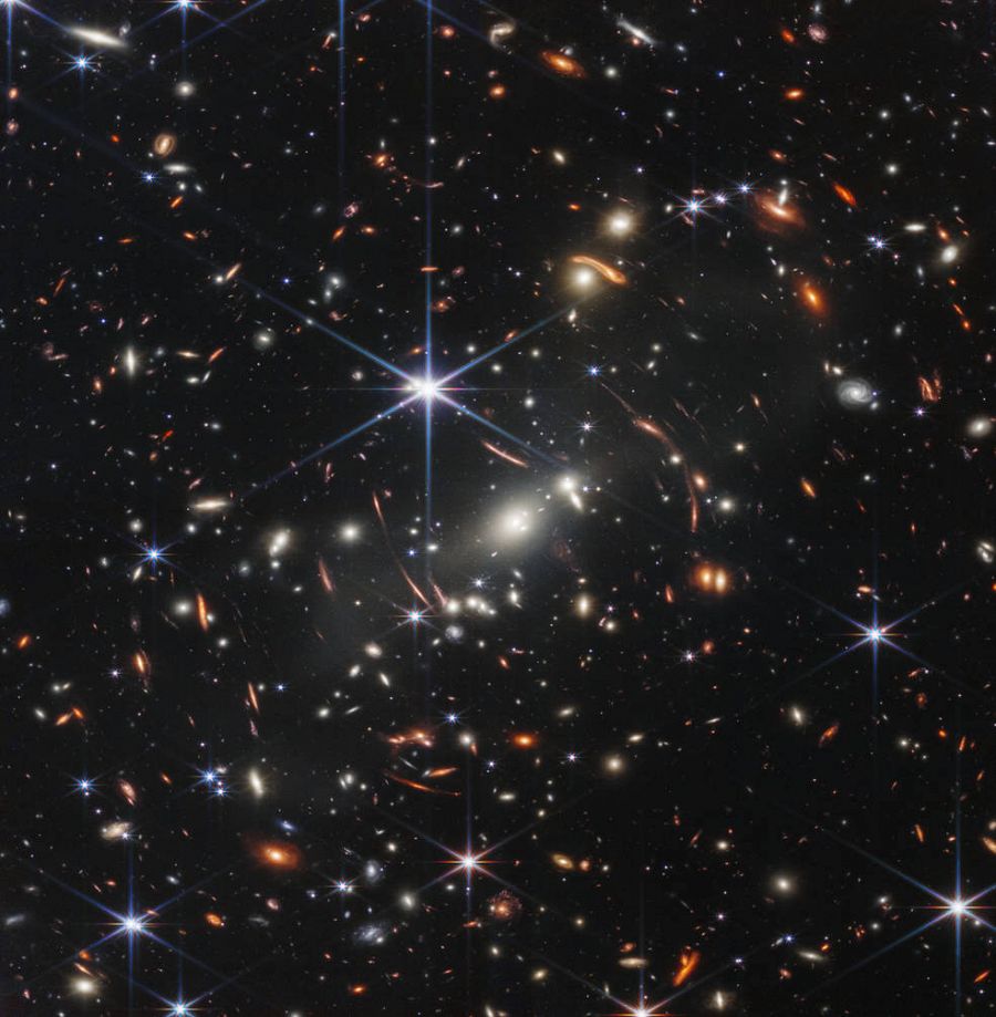 La primera imagen completa captada por el telescopio James Webb