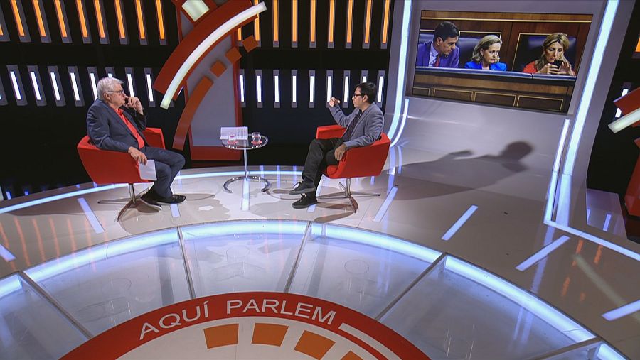 Lluís Falgàs entrevista Gerardo Pisarello a 'Aquí parlem'