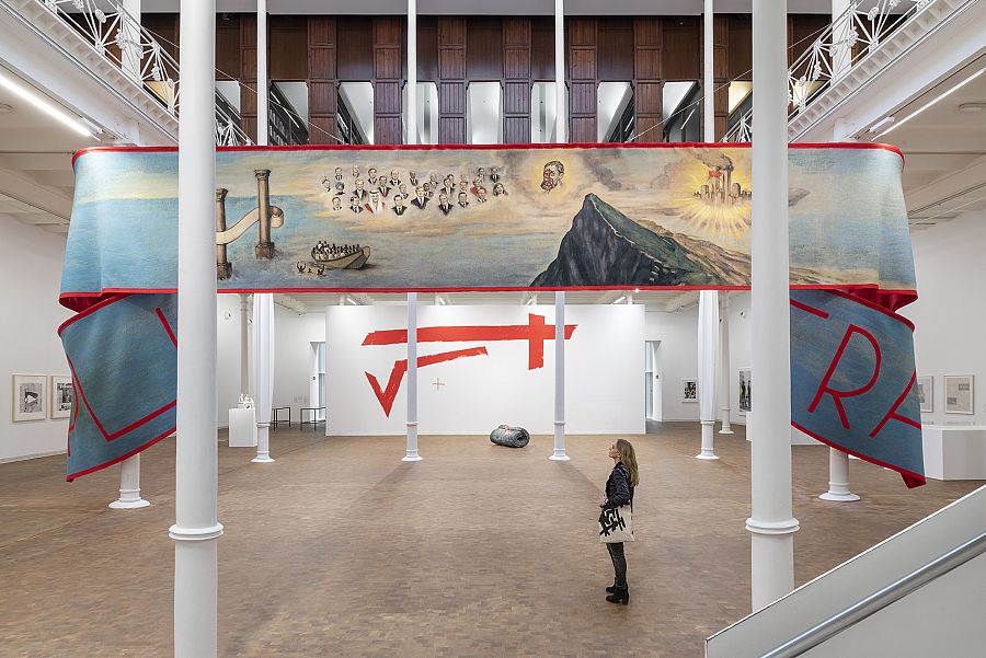 Goshka Macuga. Plus Ultra, Fundació Antoni Tàpies,2022