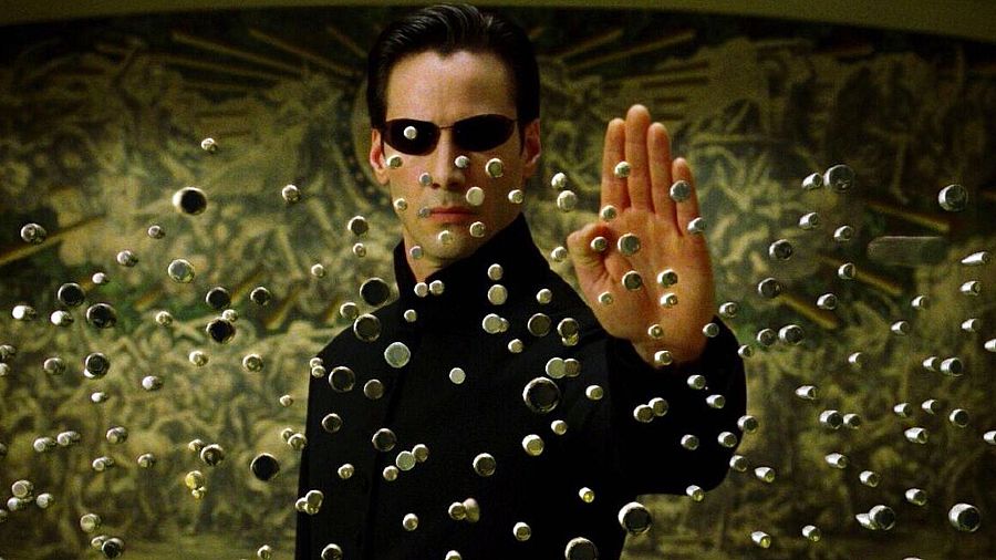 Keanu Revees en Matrix
