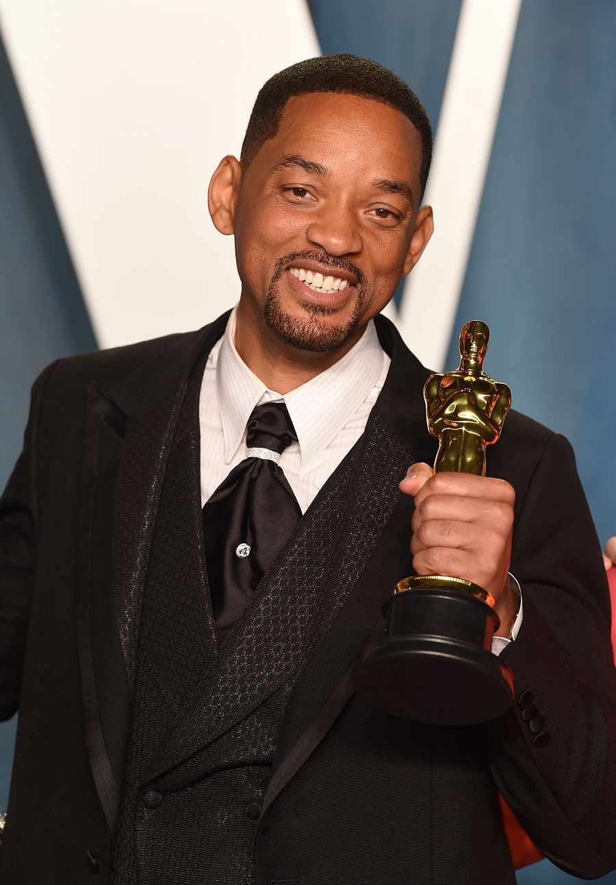 Posado de Will Smith en los Premios Oscar 2022