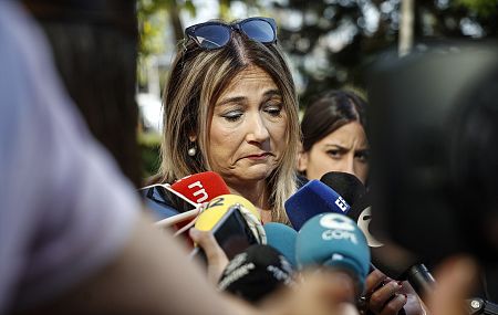 La madre de Marta Calvo, Marisol Burón, hace declaraciones a los medios