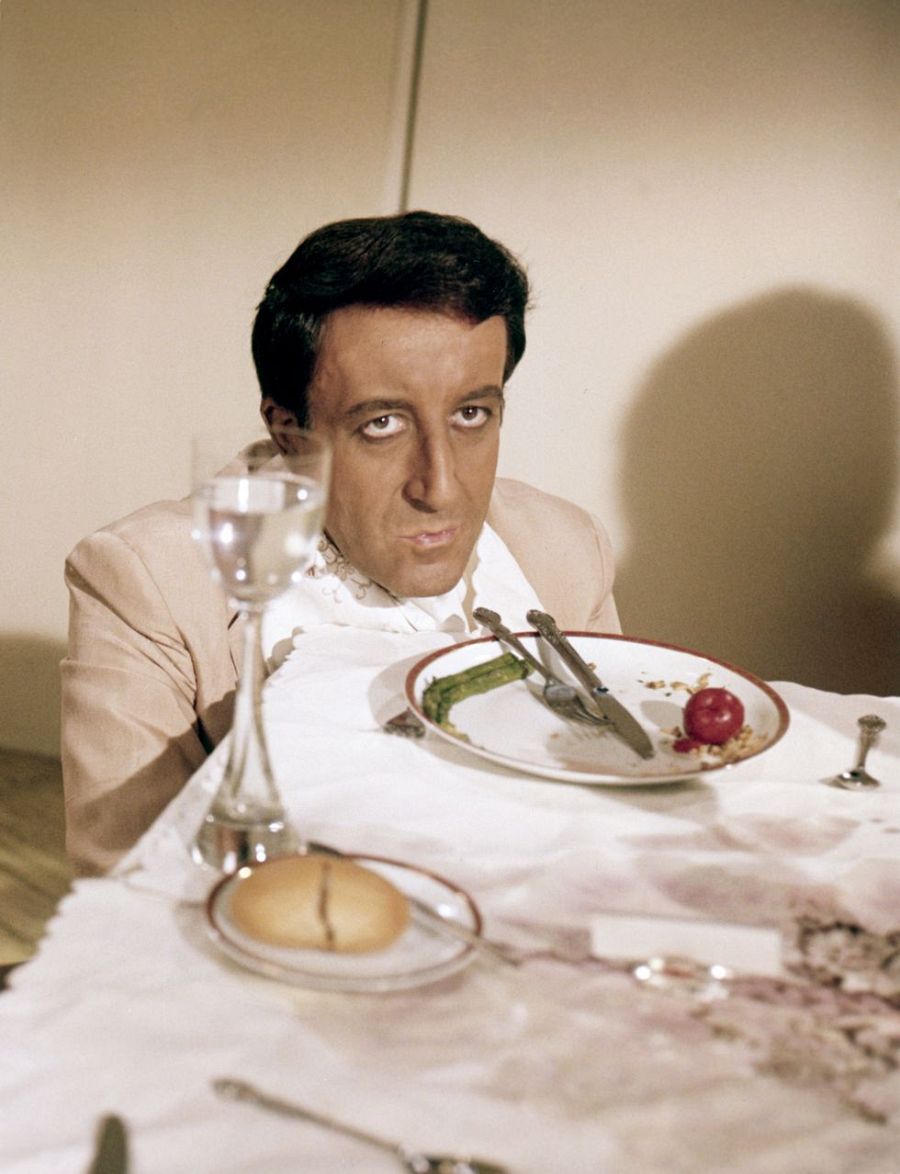 El horrible maquillaje de Peter Sellers