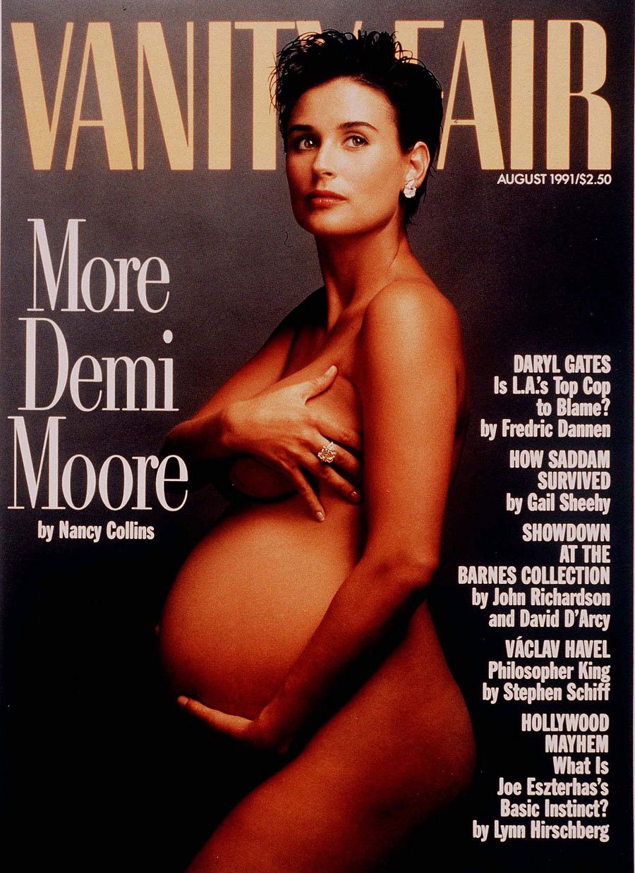 Demi Moore en Vogue, 1991