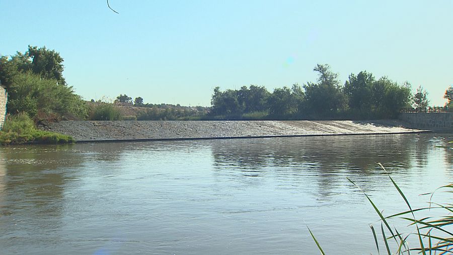 El río Tajo a su paso por Toledo