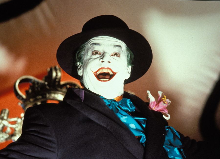 El actor Jack Nicholson en 'Batman'