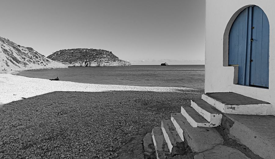 Entrada a la cala Portitxol. Jávea (Alicante)
