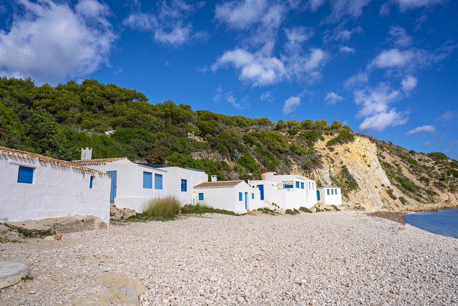 Cala Portitxol, también conocida como cala La Barraca.