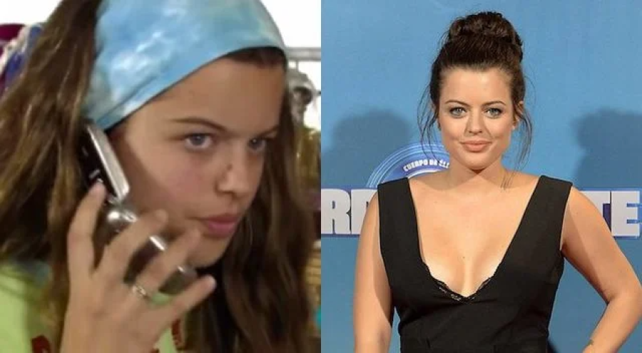 Adriana Torrebejano antes y ahora