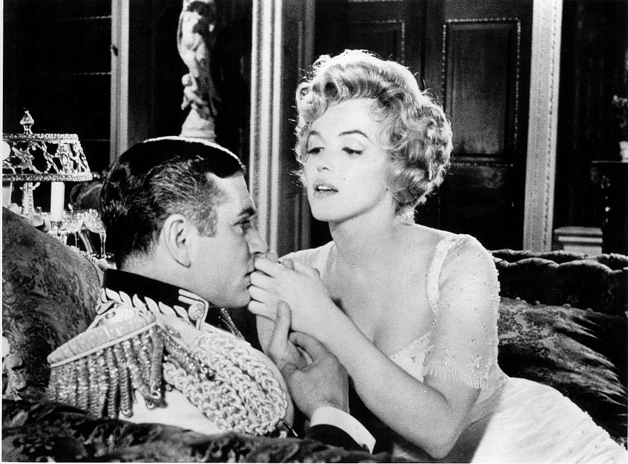 Laurence Olivier y Marilyn Monroe en 'El príncipe y la corista'