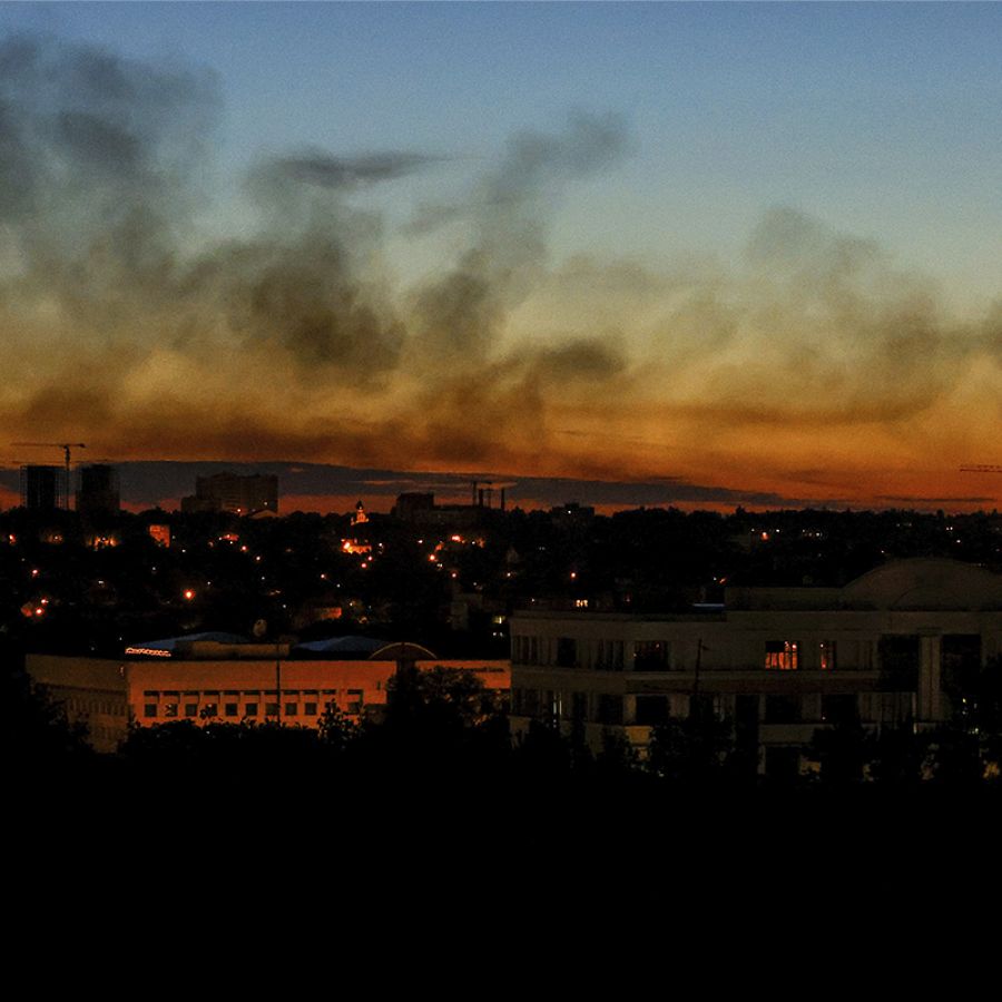 Ataques en Donetsk